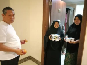 Begini CJH Menjadwal Pendistribusian Katering