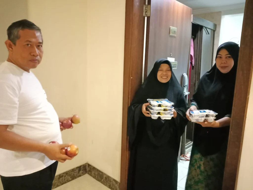 Begini CJH Menjadwal Pendistribusian Katering