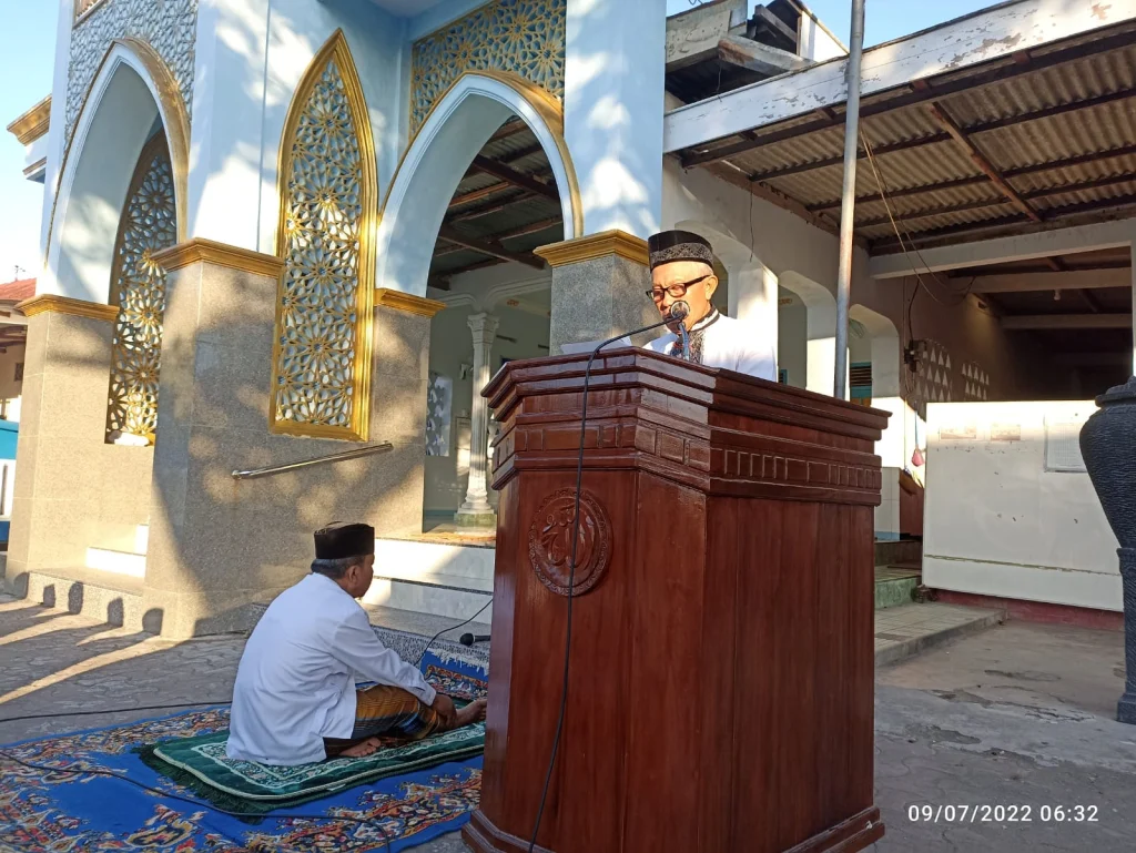 Ustadz Nasrani Khutbah Idul Adha, Jelaskan 4 Harapan Nabi Ibrahim