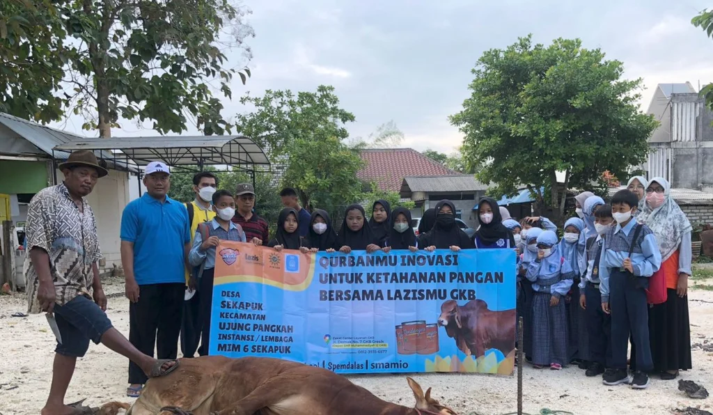 Kurban di Mimsix Sekapuk Bantu Ketahanan Pangan