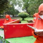 SD Mudabo Gelar Daurah Tahfidh Asyik di Alun-Alun Bojonegoro