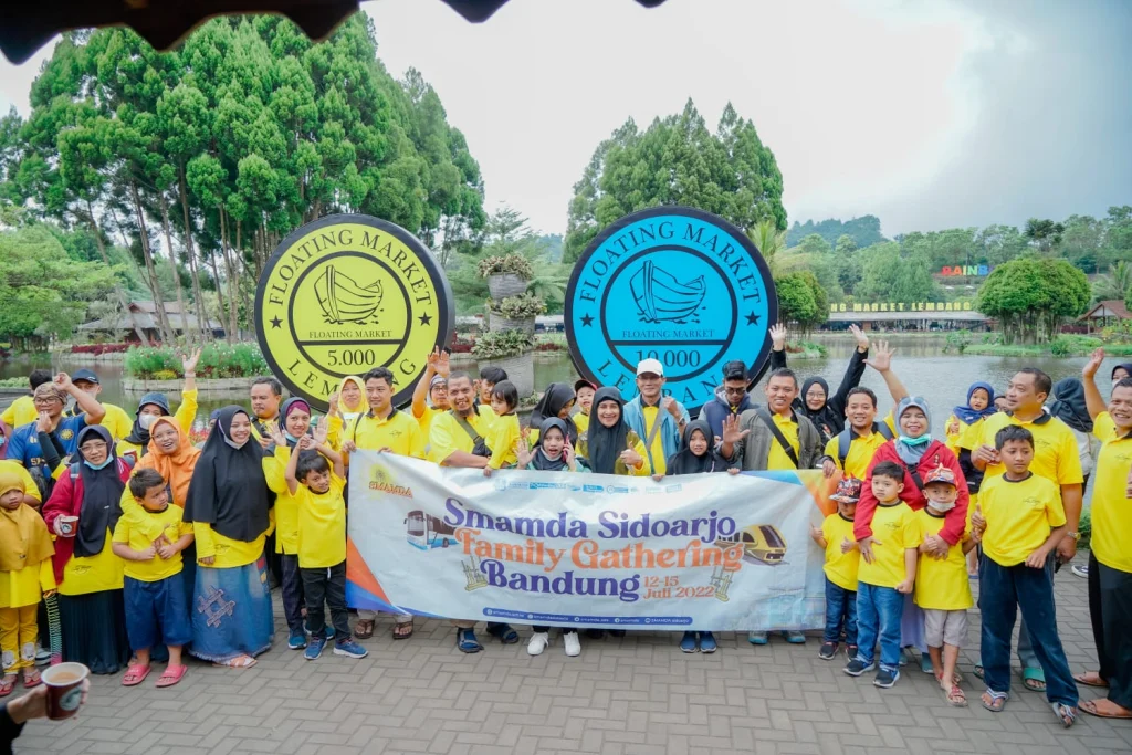 Famgath Smamda Sidoarjo, Serunya Menjadi Pasukan Kuning di Bandung