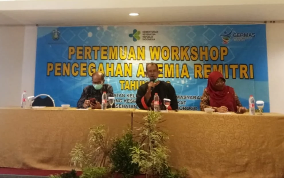 Cegah Anemia pada Rematri Dinkes Ponorogo Workshop bersama Pembina UKS