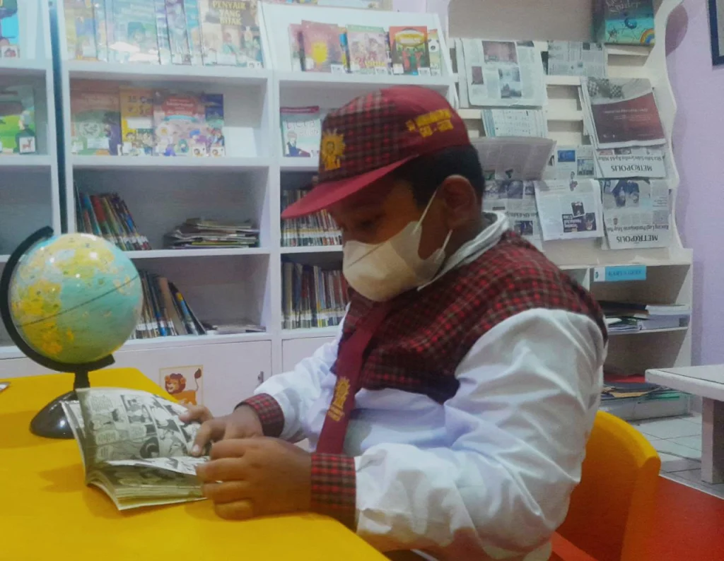 Perpustakaan Ramah Anak Al-Hikmah SD Mugeb Raih Akreditasi A