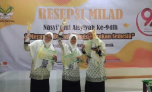 Pememang Lomba Desain Konten dan Tartil Irama Hijaz Nasyiah Gresik