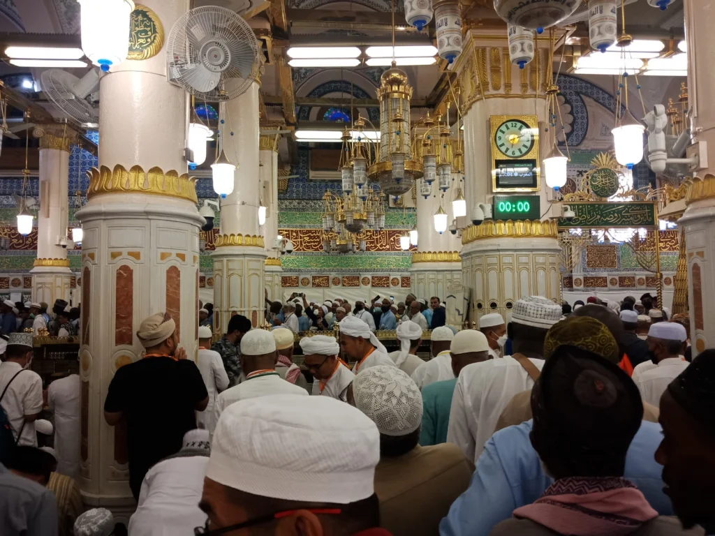Merinding saat di Raudhah, Taman Surga di Masjid Nabawi