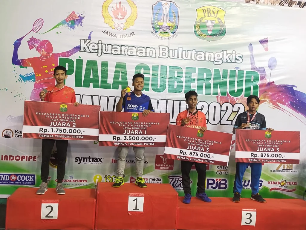 Atlet Bulu Tangkis SMAM 8 Gresik Mewakili Jatim di Piala Presiden