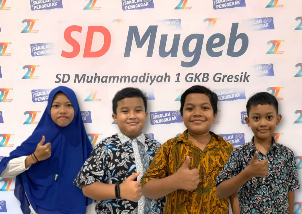 Empat Siswa SD Mugeb Menangkan Lomba Foto dan Vlog Museum Sunan Giri