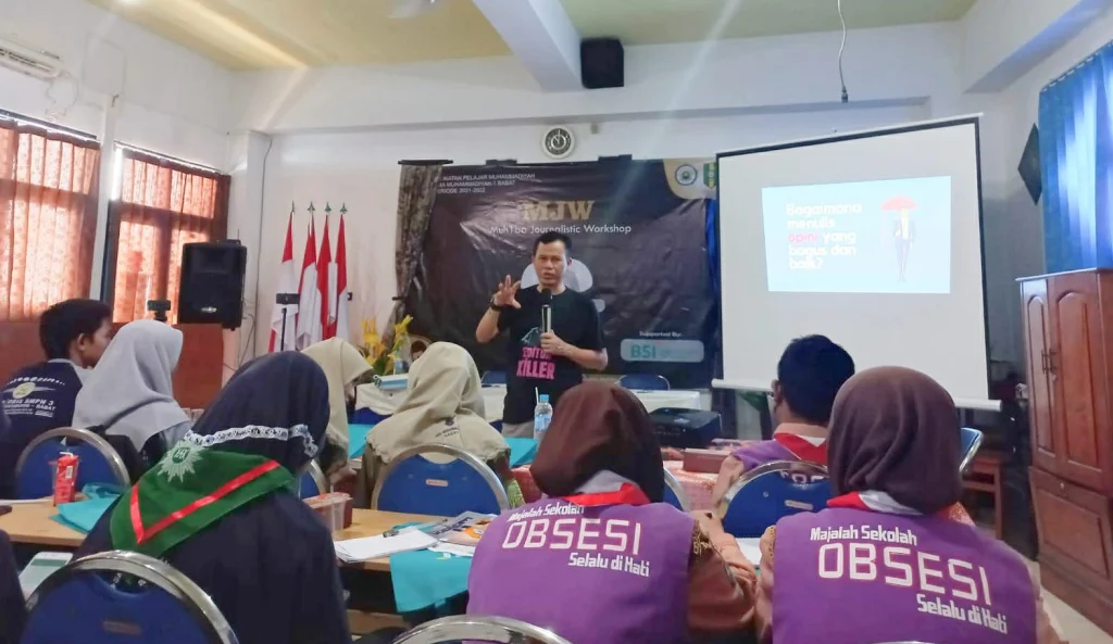 Free Writing Mengagetkan Peserta Workshop Jurnalistik IPM Muhiba