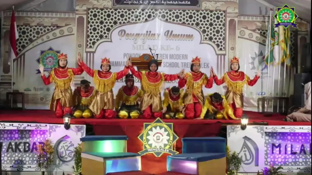 Tari Saman Kreasi MBS Trenggalek Tampil dengan Versi Berbeda