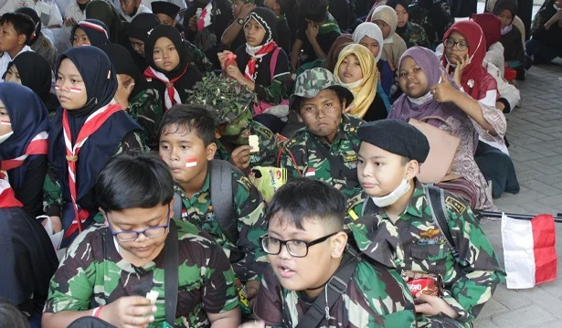 Agustusan di SD Mumtaz Dimeriahkan Drama Spontanitas