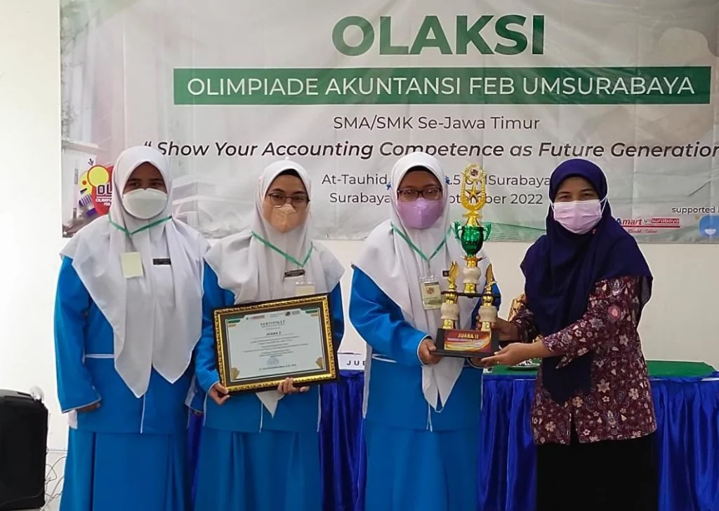 SMK Mutu Gondanglegi Juara Olimpiade Akutansi Se-Jawa Timur