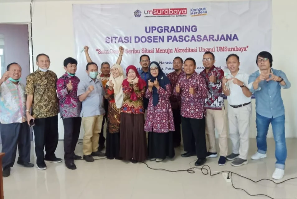 Satu Dosen Seribu Sitasi Menuju Akreditasi Unggul UMSurabaya