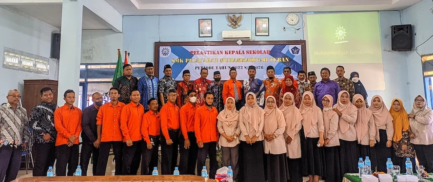 Nakhoda SMK Pelayaran Muhammadiyah Tuban Kembali Dilantik