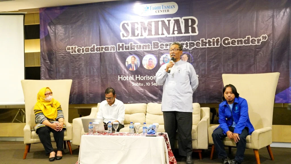 Faqih Usman Center Gelar Seminar Kesadaran Hukum Berperspektif Gender