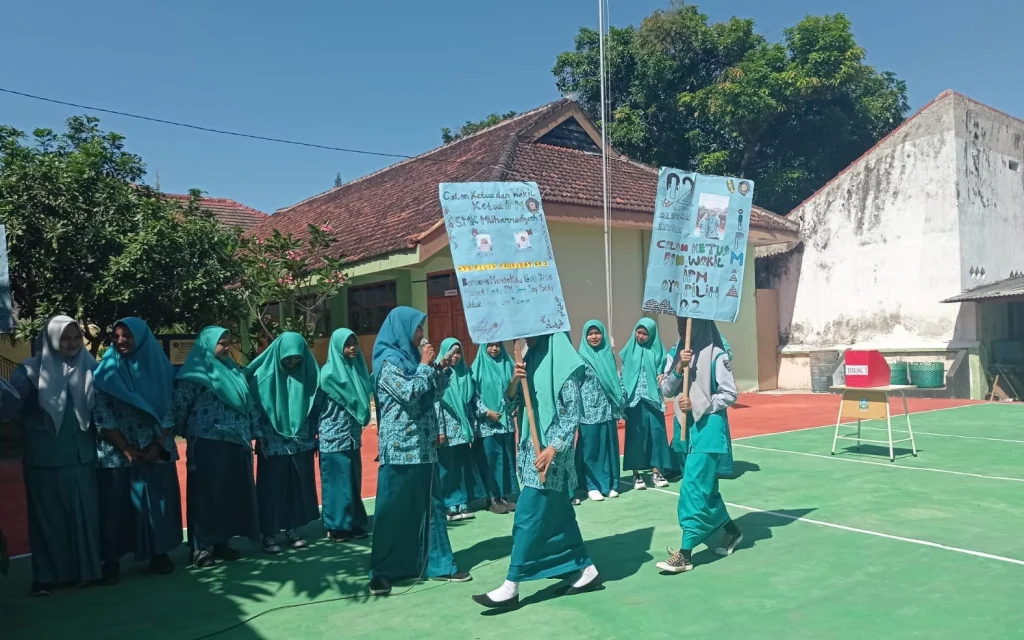 SMK Muhipro Gelar Pesta Demokrasi, Ini Pemenangnya