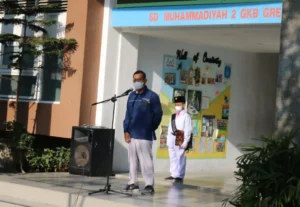 Pesan Kepala Berlian School Bikin Peserta Upacara Berfokus