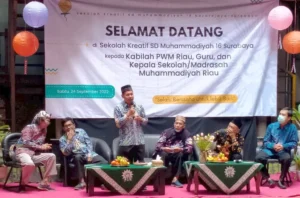 Majelis Dikdasmen PWM Riau Kunjungi Sekolah Kreatif Baratajaya
