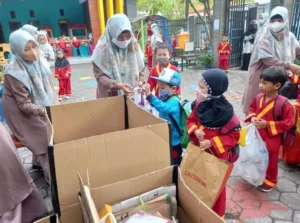 PAUD Inklusif Aisyiyah Mentari Peduli Sampah dengan 3R