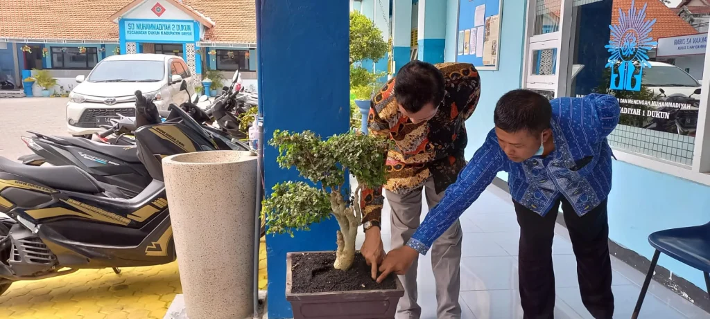 Bonsai-Bonsai Unik MTs Mutu Dukun yang Menarik Perhatian Juri LLSMS