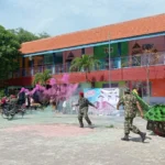 SD Muda Tusida Suguhkan Drama Perobekan Bendera Belanda