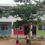 Kerja Keras SD Mutu Bawean Mengikuti LLSMS: Pindahkan Pohon Besar