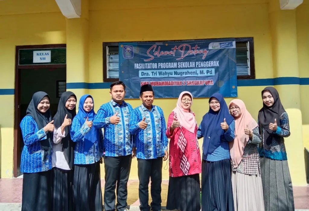 Guru Sekolah Penggerak Smamda Sangkapura Mengikuti PMO