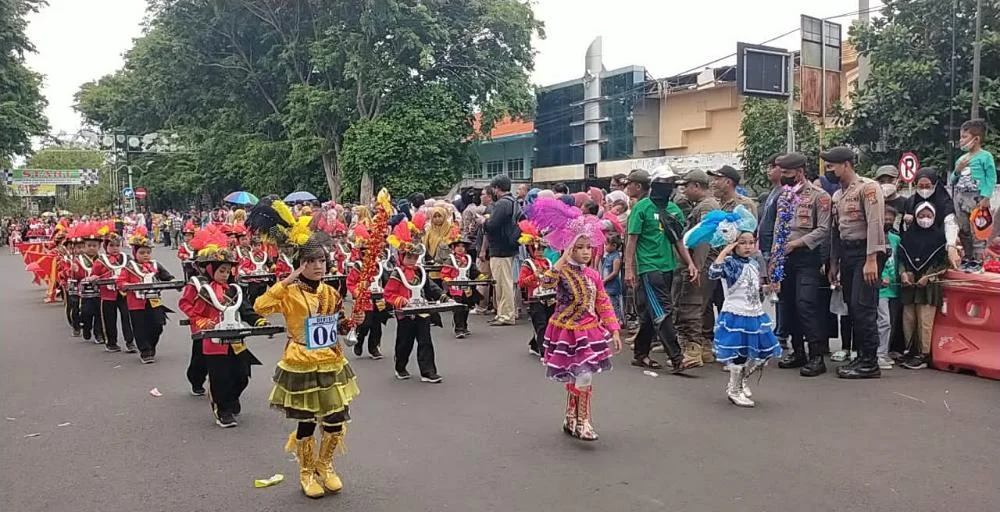 TK Aisyiyah V Kota Probolinggo Juara Umum II Marching Band