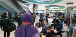 Kapal Dharma Kencana VIII Bawa 1200 Penggembira Muktamar asal Sulawesi Selatan