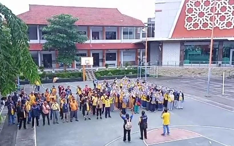 Yel-yel Muktamar Gugah Penggembira PCM GKB