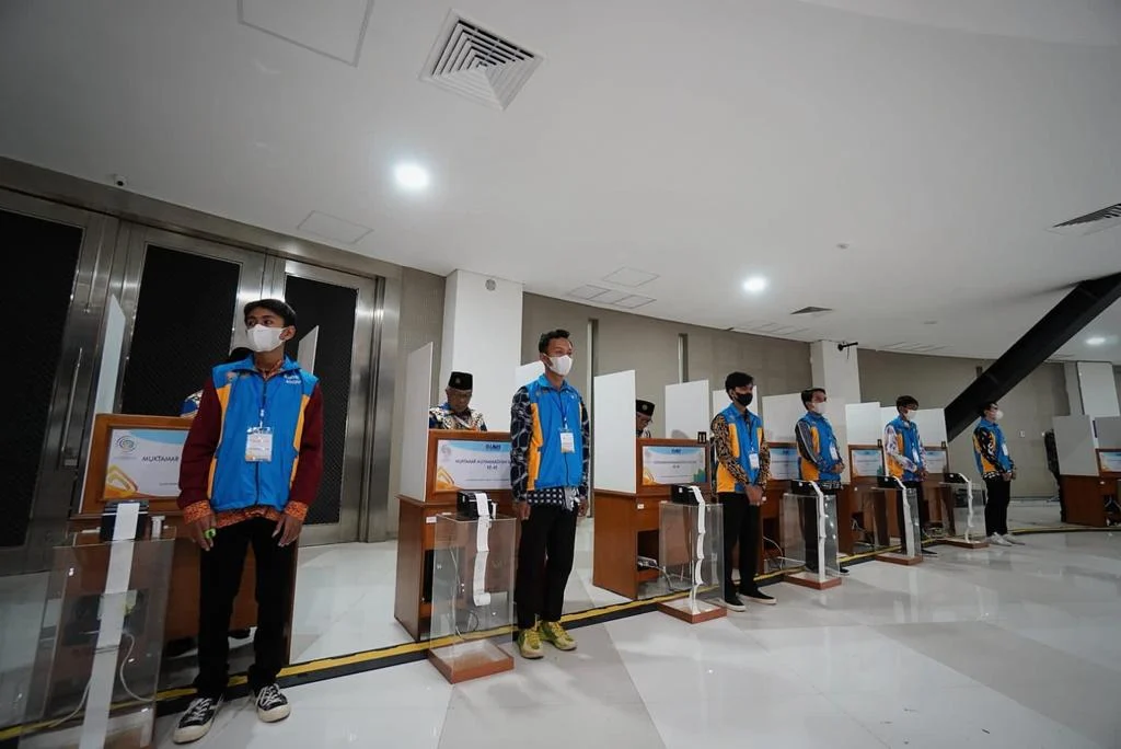 Evoting Muktamar Muhammadiyah: Cuma Butuh Dua Menit di Bilik Pemilihan