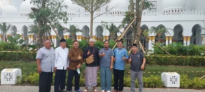 Saat Penggembira Muktamar Mampir ke Masjid Raya Syeikh Zayed