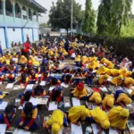 Sekolah Kreatif Menganti Lomba Mewarnai Batik PGRI