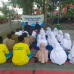 Siswa Kelas Tahfidh SD Mutu Kagumi Mengikuti Rihlah Quraniah