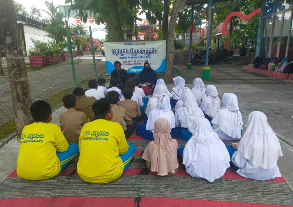 Siswa Kelas Tahfidh SD Mutu Kagumi Mengikuti Rihlah Quraniah