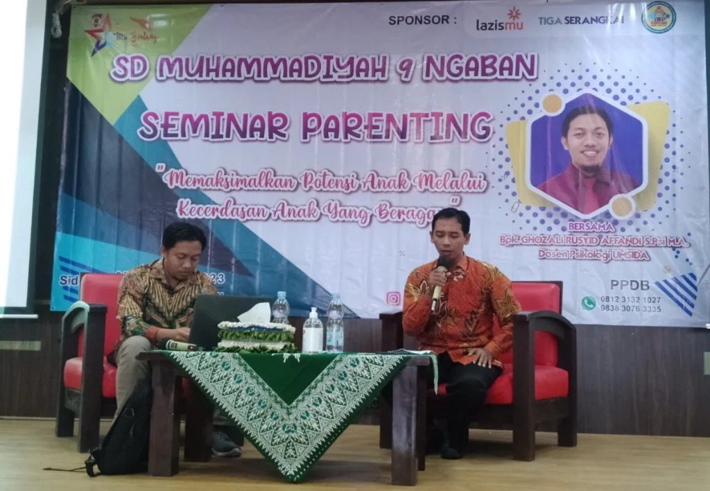 SD Muhammadiyah 9 Ngaban Menggelar Seminar Memaksimalkan Potensi Anak