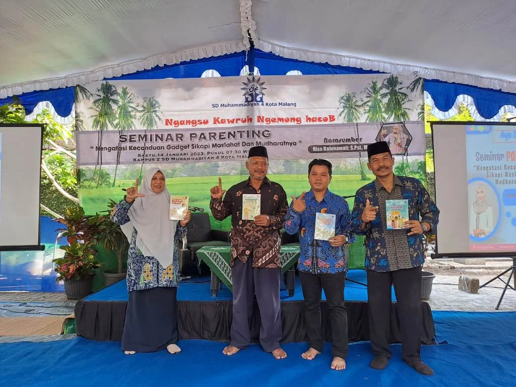 SD Mupat Kota Malang Launching Empat Buku Karya Siswa