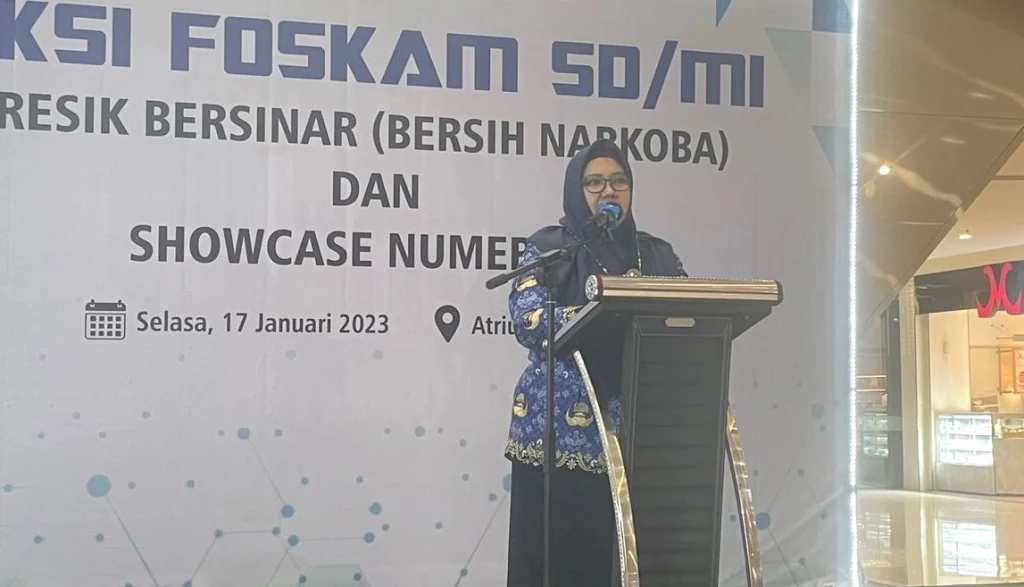 Wabup Membuka Aksi Foskam SD/MI Gresik Bersinar