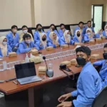 Klub Literasi dan Ekskul Jurnalistik Smamda ke Redaksi PWMU.CO