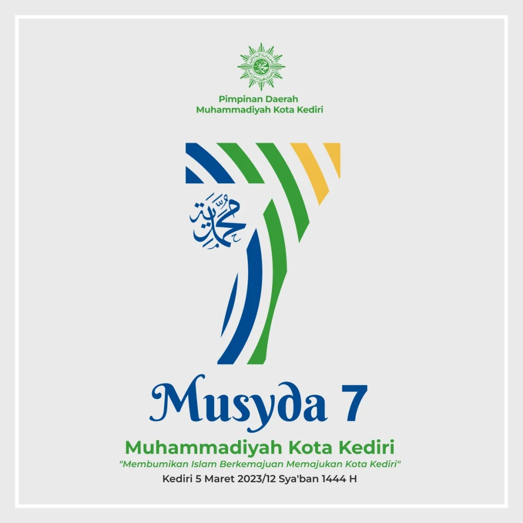 Makna Angka 7 pada Logo Musyda Muhammadiyah Kota Kediri