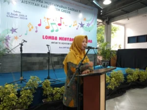 Lembaga Kebudayaan PDA Gresik Mengadakan Lomba Menyanyi Antar TK Aisyiyah