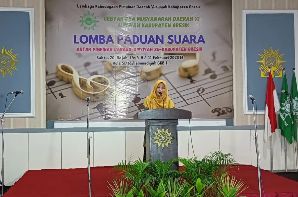Lomba Paduan Suara Menyemarakkan Musyda Ke-11 Aisyiyah Gresik