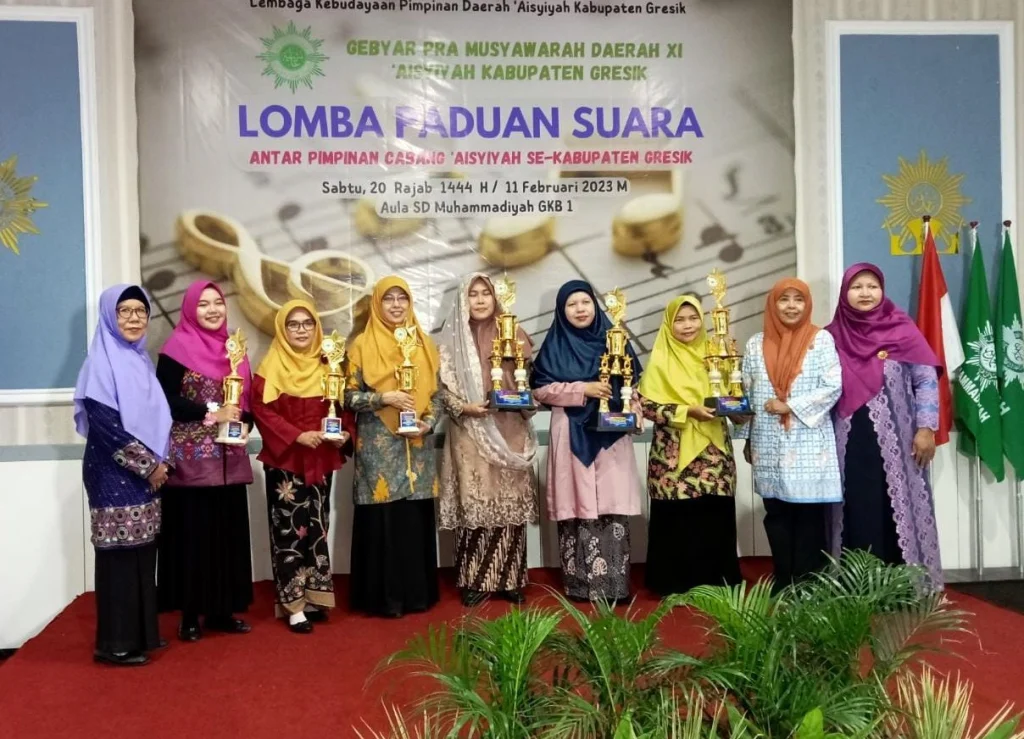 Lomba Paduan Suara Antar PCA Se-Gresik, Ini Juaranya