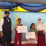 Siswa SDM 3 Ikrom Juara I Olimpiade Bahasa Inggris Pra Musycab Sepanjang