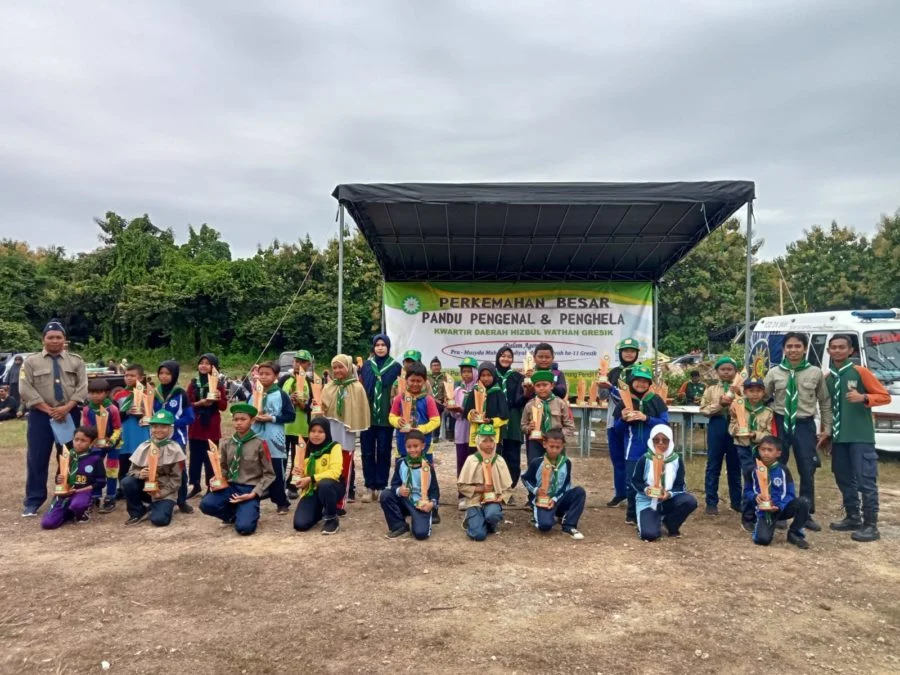 Daftar Lengkap para Juara Lomba Perkemahan Besar Pandu Pengenal dan Penghela HW Gresik