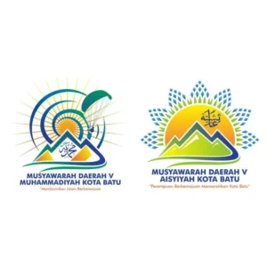 Logo Musyda Muhammadiyah dan Aisyiyah Kota Batu Bertema Pariwisata