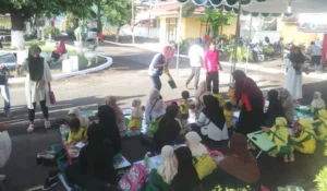 235 Siswa TK Aisyiyah Berlomba Mewarnai di Semarak Musyda Jember