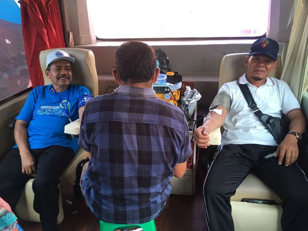 Di Semarak Musyda, Pria Ini Donor Darah yang Ke-47