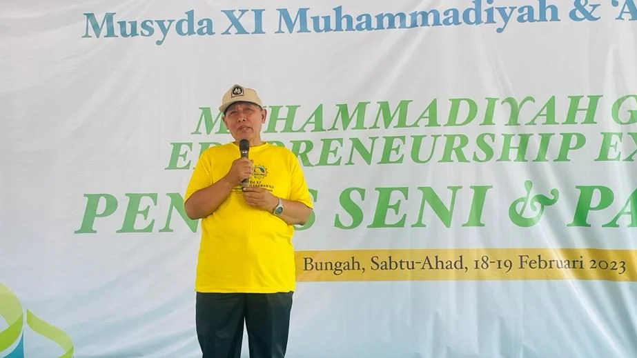 Muhammadiyah Gresik Edupreneurship Expo 2023 Dibuka, Serasa Musywil