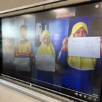 Murid SDMM Berkirim Surat pada Siswa di Taiwan